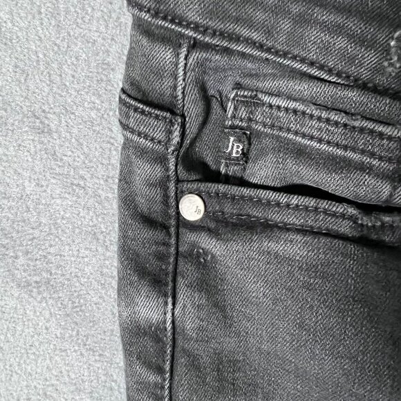 Judy Blue Skinny Fit Peek a Boo Buffalo Plaid Patch Women’s Jeans size 26 - Picture 6 of 12